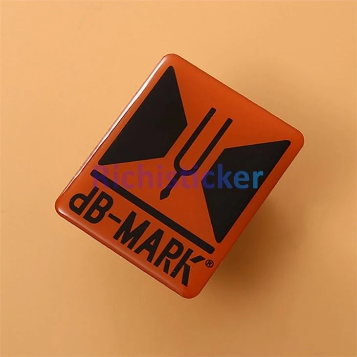 Epoxy Resin Over Vinyl Decal Dome Labels