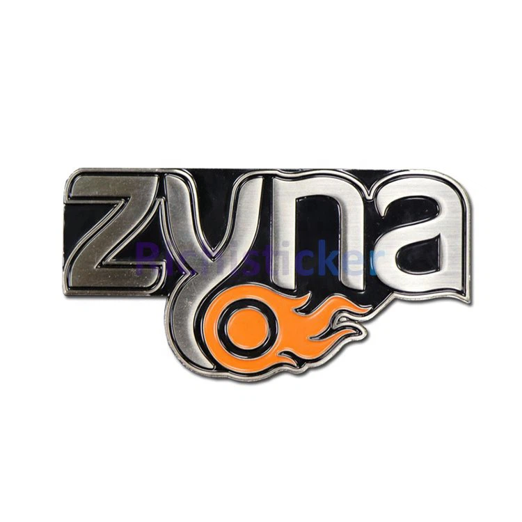 Metal Zinc Alloy Logo Plates