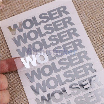 Naljepnice od nikla metala s jakim ljepilom